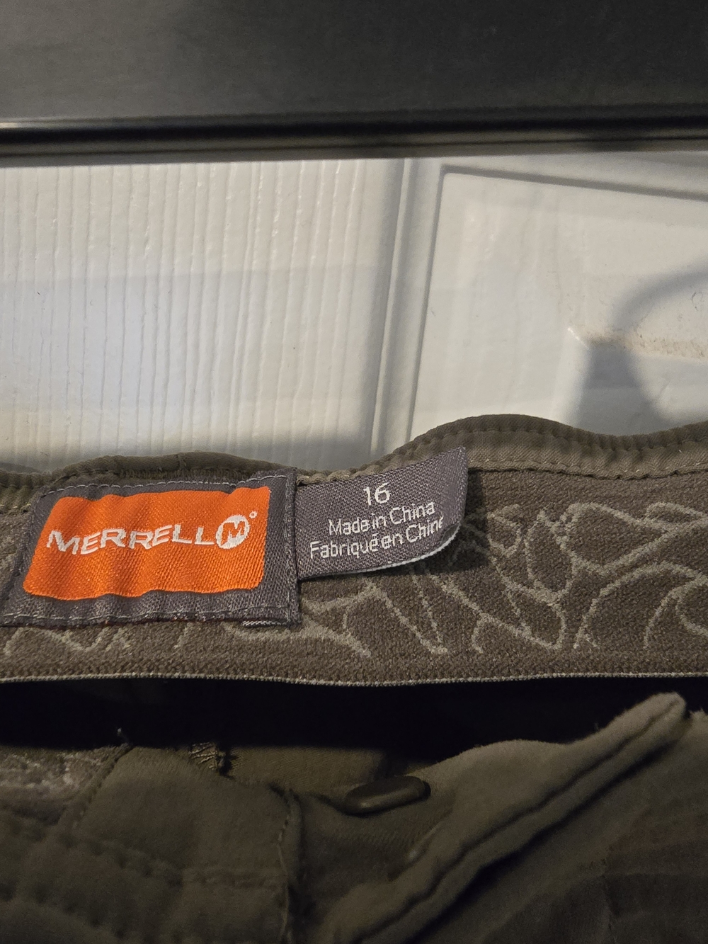 Merrell Olive Cargo Pants for Women - Picture 4 of 7